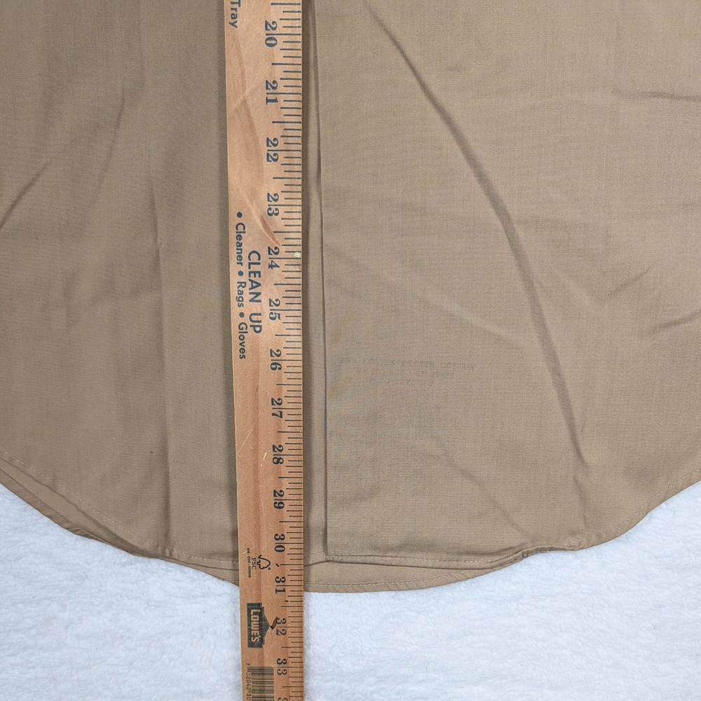 Vintage 60s 70s USMC Shirt Mens M Khaki Miltary BDU Great Northern USA Made - Picture 3 of 8